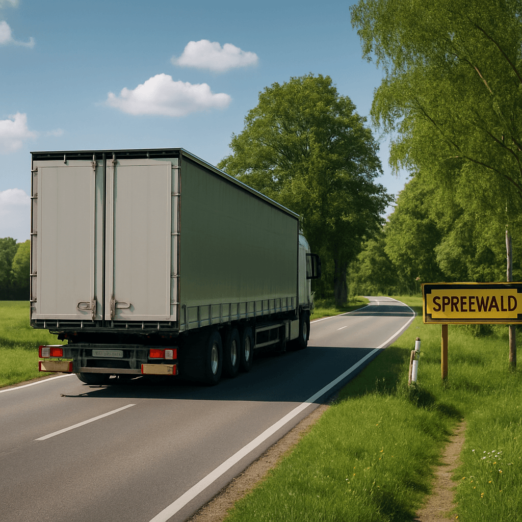Lkw-Transporte